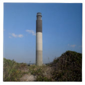 Vuurtoren van eikeneiland tegeltje (Voorkant)