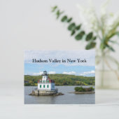 Vuurtoren van Esopus in New York Briefkaart (Staand voorkant)