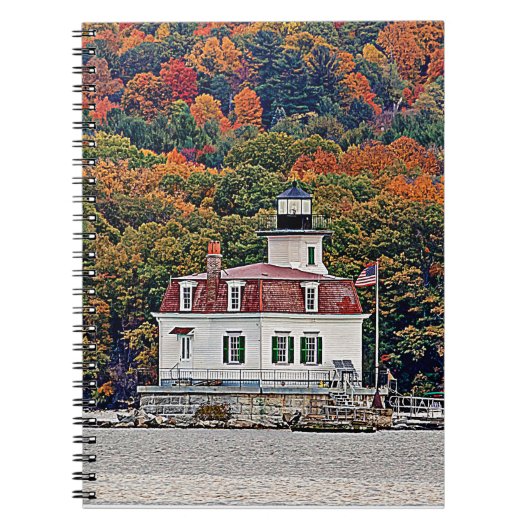 vuurtoren van Esopus Meadows Notitieboek (Voorkant)