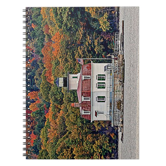 vuurtoren van Esopus Meadows Notitieboek (Voorkant)