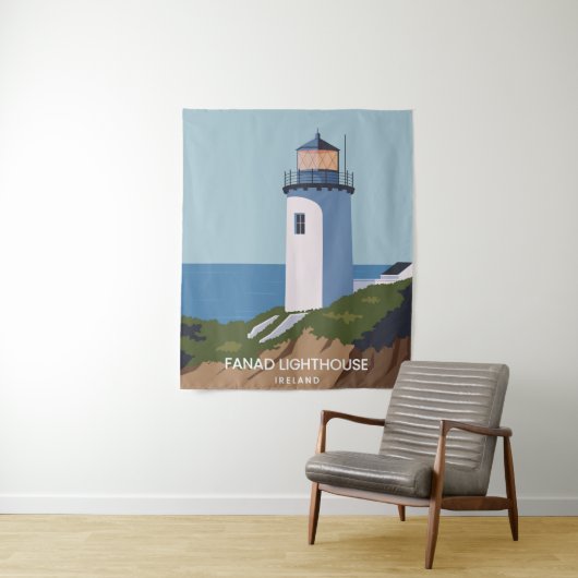 Vuurtoren van Fanad Wandkleed (In situ)