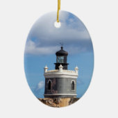 vuurtoren van Faro Keramisch Ornament (Voorkant)