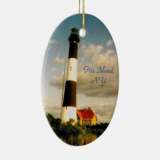 Vuurtoren van Fire Island bij Sunset Ornament (Rechts)