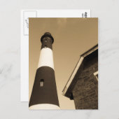 Vuurtoren van Fire Island - Briefkaart (Voorkant / Achterkant)