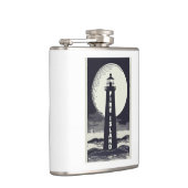 Vuurtoren van Fire Island New York Moon Heupfles (Rechts)