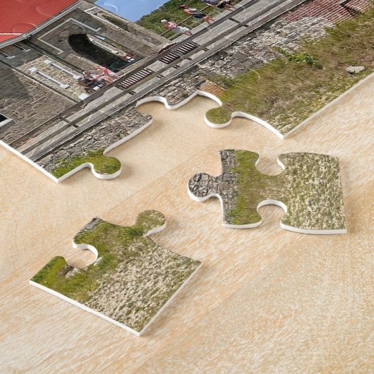 Vuurtoren van Fire Island, New York Puzzle Legpuzzel (Zijkant)