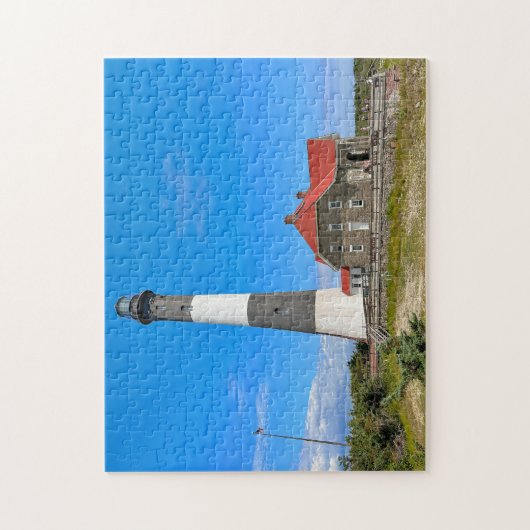 Vuurtoren van Fire Island, New York Puzzle Legpuzzel (Verticaal)