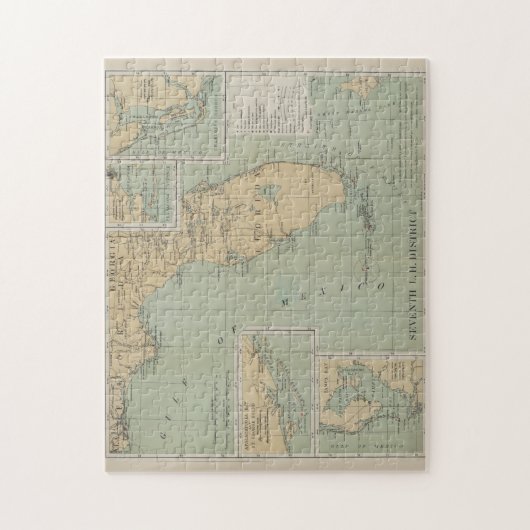 vuurtoren van Florida (1898) Legpuzzel (Verticaal)