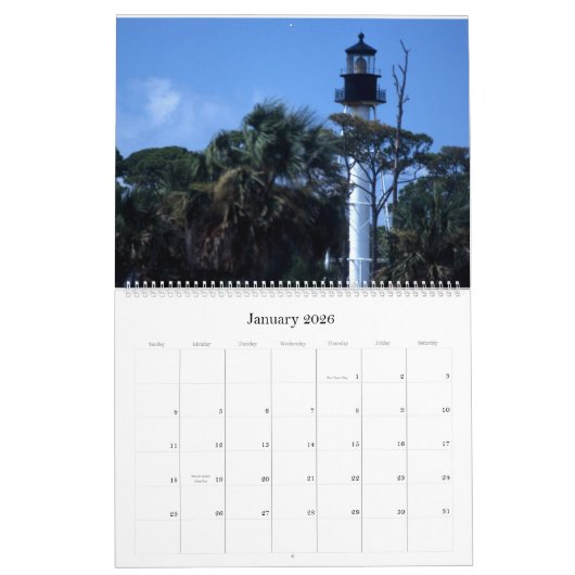 Vuurtoren van Florida 2011 Kalender (Jan 2026)