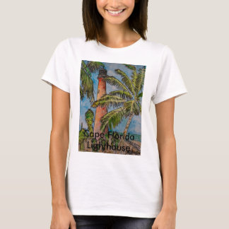 vuurtoren van florida, vuurtoren van Cape Florida T-shirt