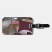 vuurtoren van Foggy Bagagelabel (Voorkant horizontaal)