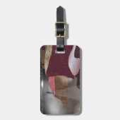 vuurtoren van Foggy Bagagelabel (Voorkant verticaal)