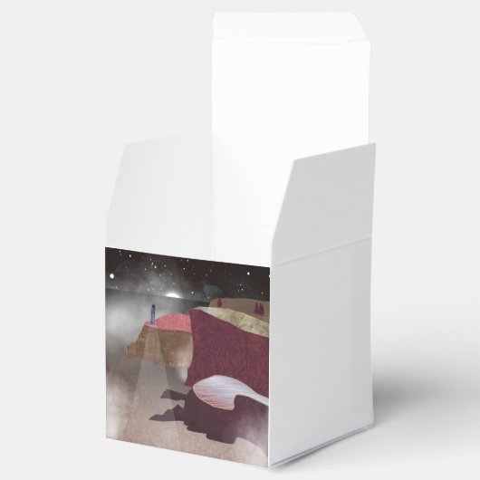 vuurtoren van Foggy Bedankdoosjes (Geopend)