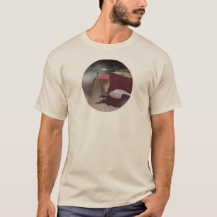vuurtoren van Foggy T-shirt