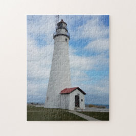 vuurtoren van Fort Gratiot Michigan Legpuzzel
