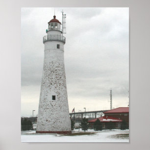 vuurtoren van Fort Gratiot Poster