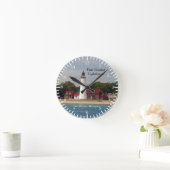 vuurtoren van Fort Gratiot vanaf waterklok Ronde Klok (Huis)