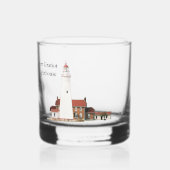 vuurtoren van Fort Gratiot Whisky Glas (Voorkant)