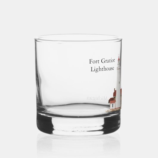 vuurtoren van Fort Gratiot Whisky Glas (Rechts)