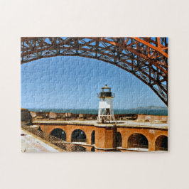 vuurtoren van Fort Point, California Jigzaag Puzzl Legpuzzel