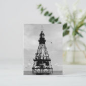 vuurtoren van Fowey Rocks Briefkaart (Staand voorkant)