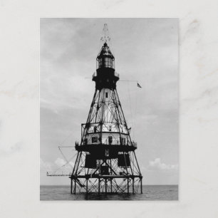 vuurtoren van Fowey Rocks Briefkaart