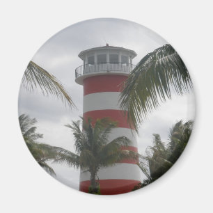 vuurtoren van Freeport Bahamas Magneet