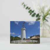 vuurtoren van Galera Point Toco, Trinidad Briefkaart (Staand voorkant)