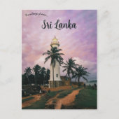 vuurtoren van Galle in Sri Lanka Briefkaart (Voorkant)