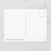 Vuurtoren van Gatteville Normandie Frankrijk Briefkaart (Achterkant)