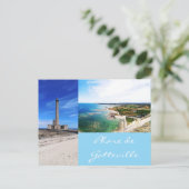 Vuurtoren van Gatteville Normandie Frankrijk Briefkaart (Staand voorkant)