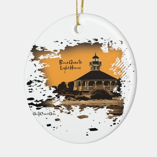 vuurtoren van GCG Boca Keramisch Ornament (Links)