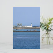 Vuurtoren van Goat Island Briefpapier (Staand voorkant)