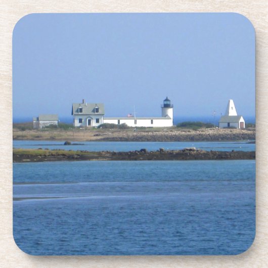 Vuurtoren van Goat Island Onderzetter (Voorkant)