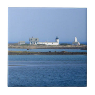 Vuurtoren van Goat Island Tegeltje