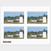 vuurtoren van graaf, Stickers van Maine (Vel)