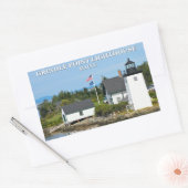vuurtoren van graaf, Stickers van Maine (Envelop)