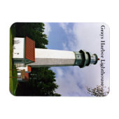 Vuurtoren van Grays Harbor, Washington Magnet Magneet (Horizontaal)