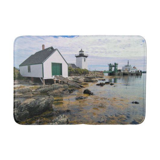 vuurtoren van Grindle Point, Maine Bath Mat (Voorkant)