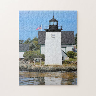 vuurtoren van Grindle Point, Maine Jigzaag Puzzle Legpuzzel