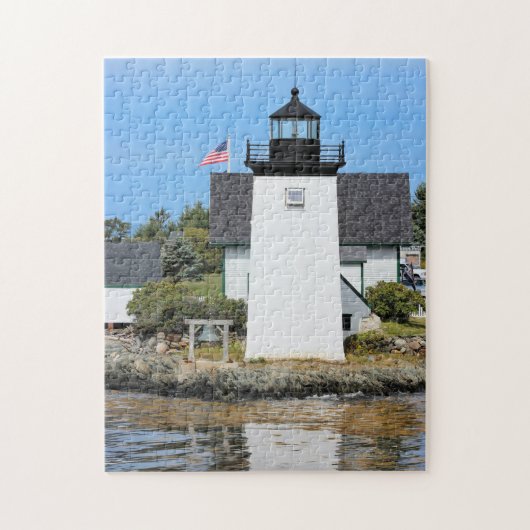 vuurtoren van Grindle Point, Maine Jigzaag Puzzle Legpuzzel (Verticaal)