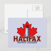 vuurtoren van Halifax Briefkaart (Voorkant / Achterkant)