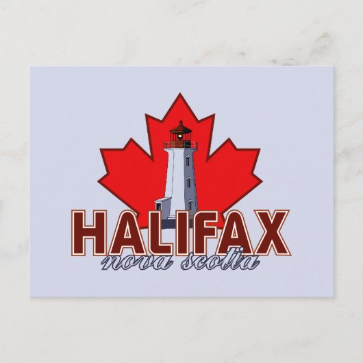 vuurtoren van Halifax Briefkaart (Voorkant)