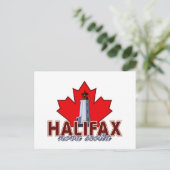 vuurtoren van Halifax Briefkaart (Staand voorkant)
