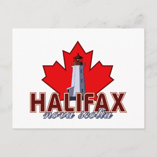 vuurtoren van Halifax Briefkaart (Voorkant)