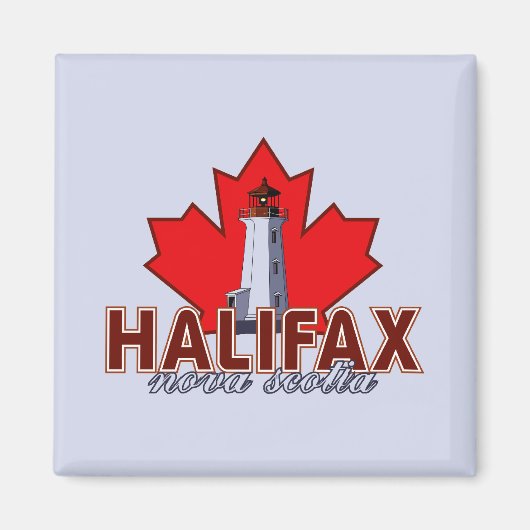 vuurtoren van Halifax Magneet (Voorkant)