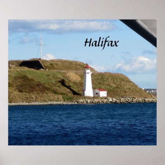 vuurtoren van Halifax Poster (Voorkant)