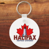 vuurtoren van Halifax Sleutelhanger (Voorkant)