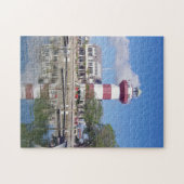 Vuurtoren van Harbor Town legpuzzel (Horizontaal)