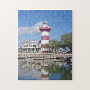 Vuurtoren van Harbor Town legpuzzel